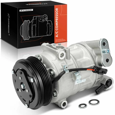 AC Compressor with Clutch & Pulley