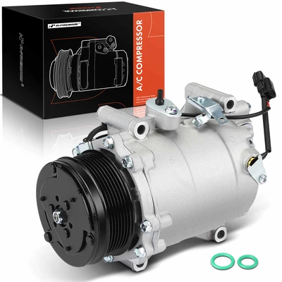 AC Compressor with Clutch & Pulley