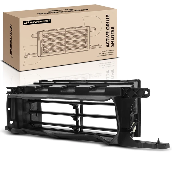 Lower Active Grille Shutter with Motor Assembly for Ford F-150 2018-2020