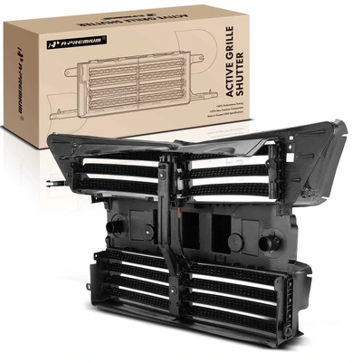 Active Grille Shutter with Motor Assembly