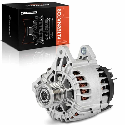 Alternator 120A 12V CW 6-Groove Clutch Pulley
