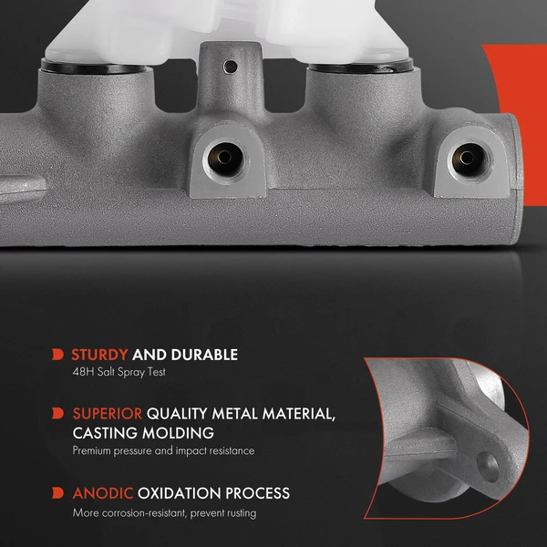 Brake Master Cylinder with Reservoir & Sensor for Honda Passport 1994-1997