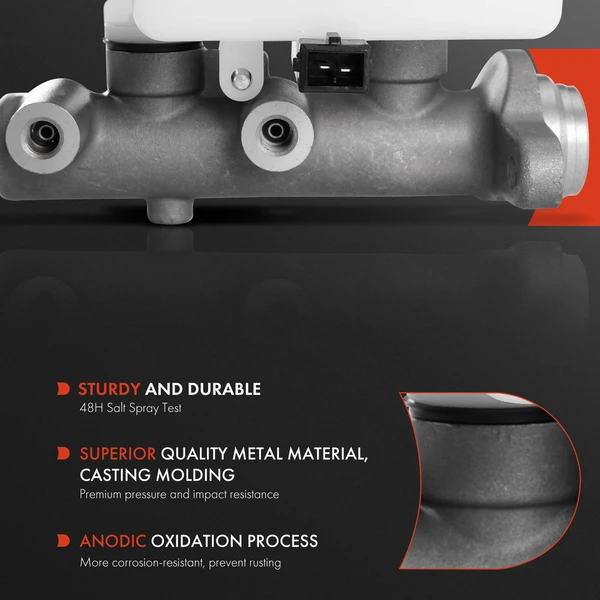 Brake Master Cylinder with Reservoir & Sensor for Hyundai Elantra 99-00 Tiburon