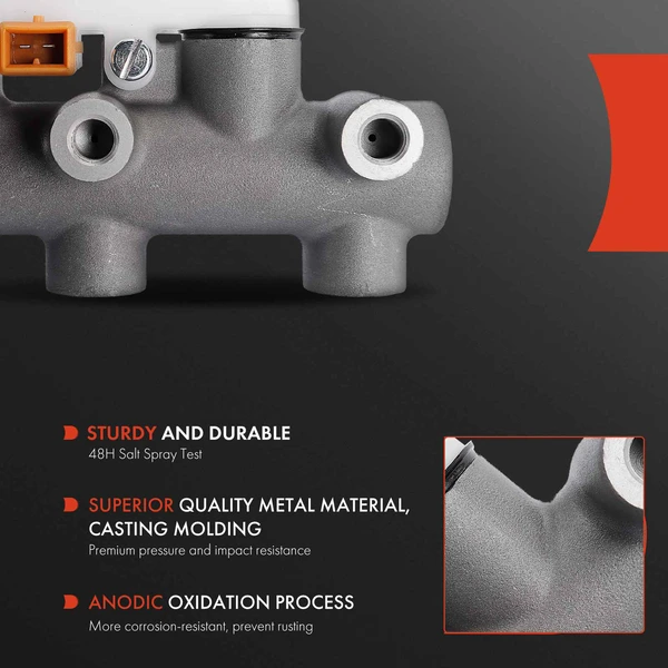 Brake Master Cylinder with Reservoir & Sensor for Hyundai Elantra 2001-2003