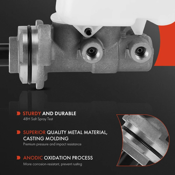 Brake Master Cylinder with Reservoir & Sensor for Toyota Tacoma 08-10 14-18