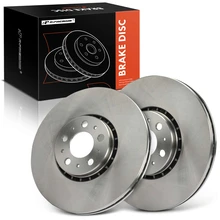 2 Pcs Front Disc Brake Rotors