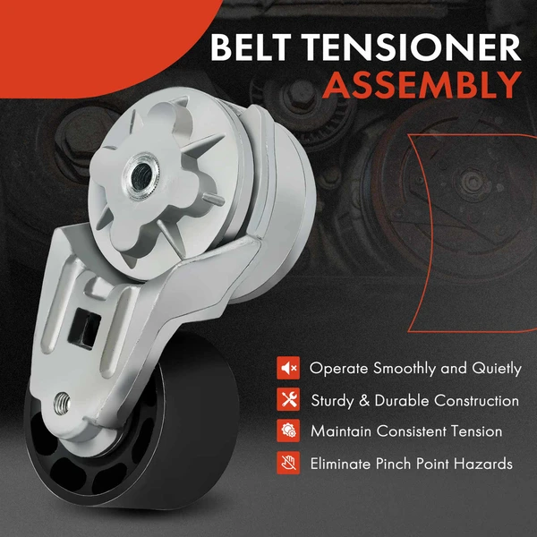 Belt Tensioner with Pulley for International 9100 9100I 9200 9200I SBA