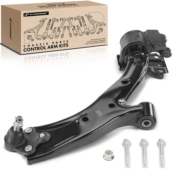 1-Pc Control Arm and Ball Joint Kit, Front Passenger Lower with Ball Joint A-Premium APCA5646