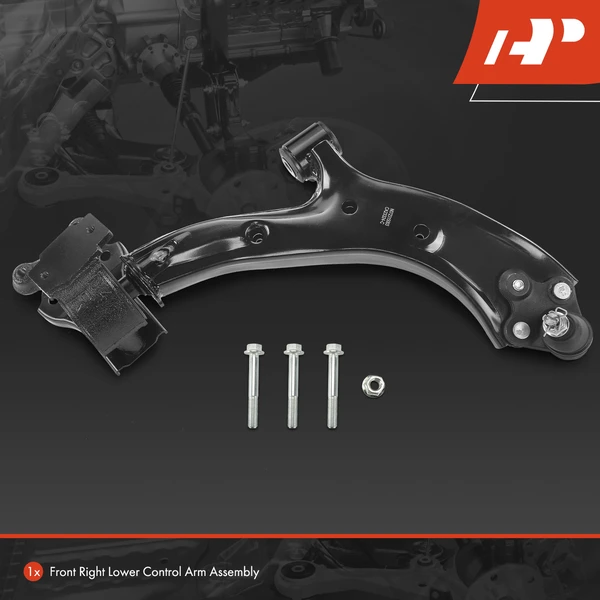 1-Pc Control Arm and Ball Joint Kit, Front Passenger Lower with Ball Joint A-Premium APCA5646