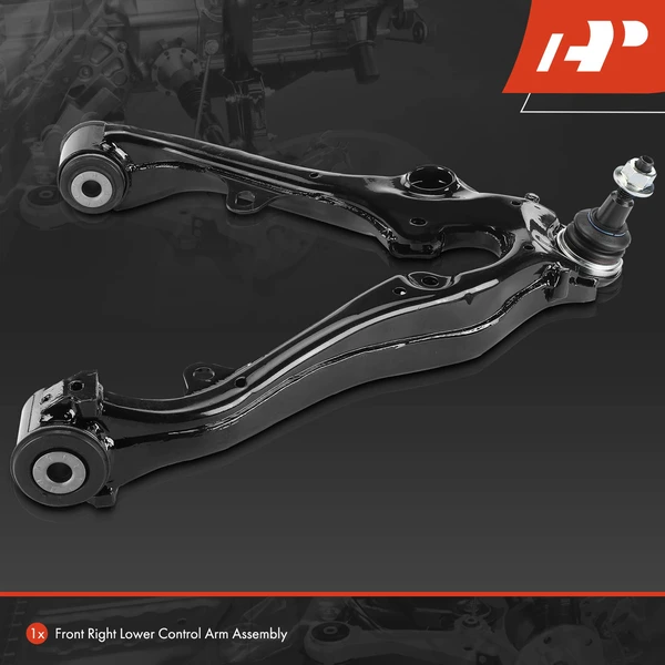 1-Pc Control Arm and Ball Joint Kit, Front Passenger Lower with Ball Joint A-Premium APCA6182