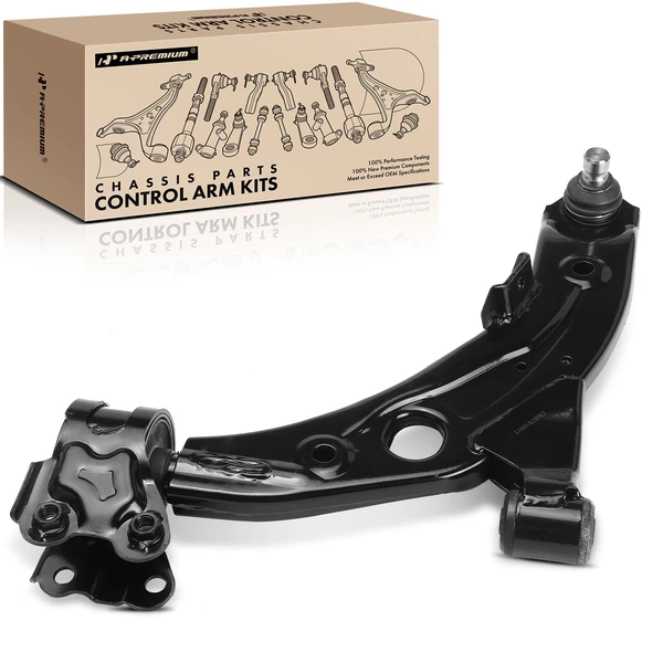 1-Pc Control Arm and Ball Joint Kit, Front Driver Lower with Ball Joint A-Premium APCA6333