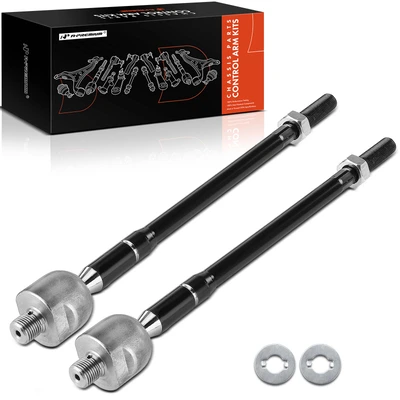 2 Pcs Front Inner Tie Rod End