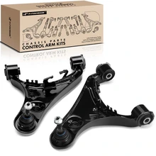 2 Pcs Front Upper Control Arm & Ball Joint Assembly