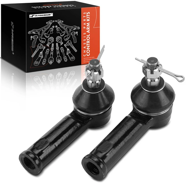 2 Pcs Front Outer Tie Rod End Kit for Ford Escape 01-09 Mazda Tribute Mercury