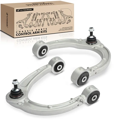 2 Pcs Front Upper Control Arm with Ball Joint