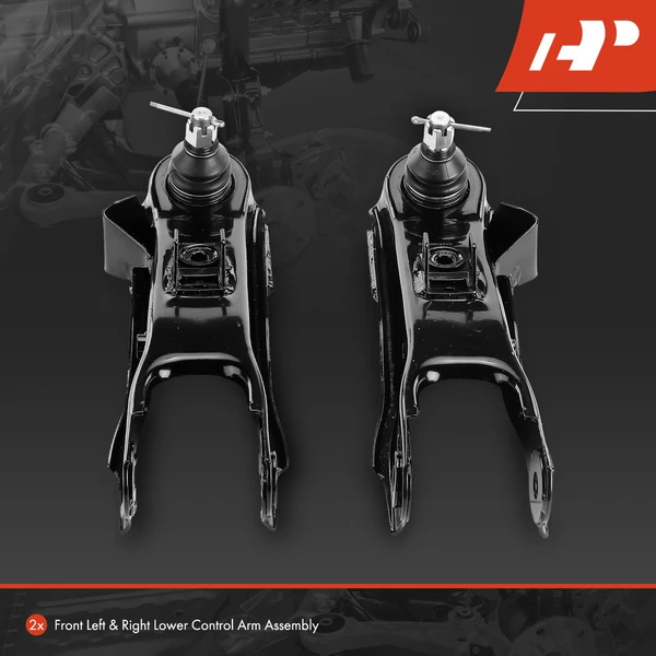 2-Pc Control Arm and Ball Joint Kit, Front Lower with Ball Joint A-Premium APCA6250