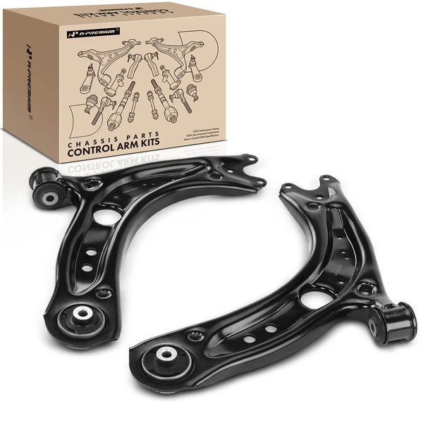 2015-2021 Volkswagen GTI 2-Pc Control Arm, Front Lower A-Premium APCA6485