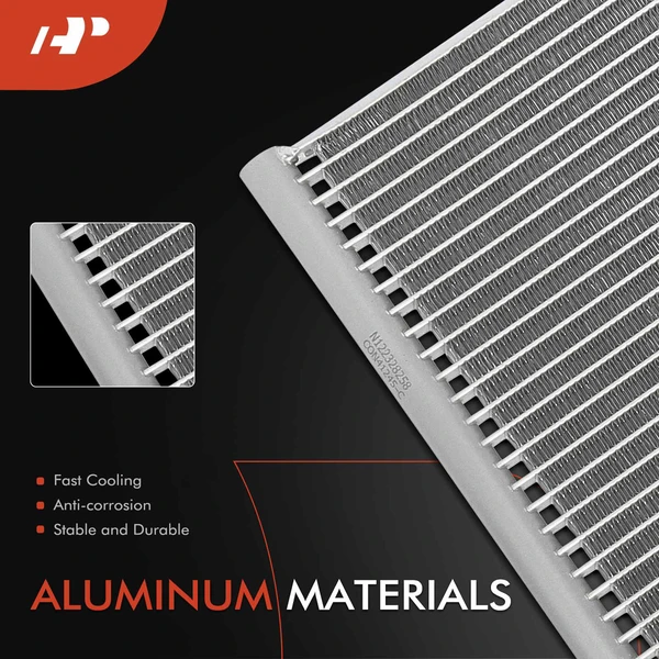 AC Condenser with Receiver Drier for Mercedes-Benz CL550 CL600 CL63 AMG S550 S600