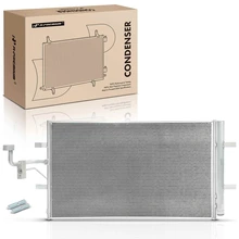 AC Condenser with Receiver Drier & Bracket for 2021-2023 Ford Bronco