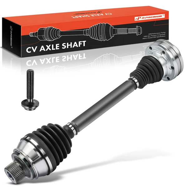 2010-2012 Audi S4 1-Pc CV Axle Shaft Assembly Rear Passenger A-Premium APCVA3141