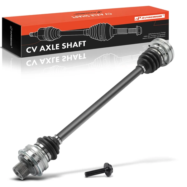 2018-2021 Audi Q5 1-Pc CV Axle Shaft Assembly Rear Driver A-Premium APCVA2994