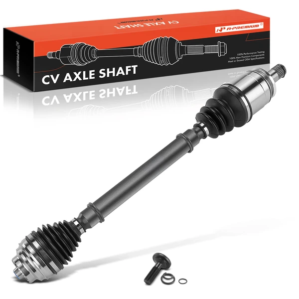 1-Pc CV Axle Shaft Assembly Rear Driver A-Premium APCVA3012