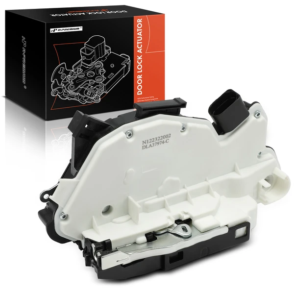 Front Driver Door Lock Actuator for Volkswagen Tiguan 2012-2019 CC 2011-2017