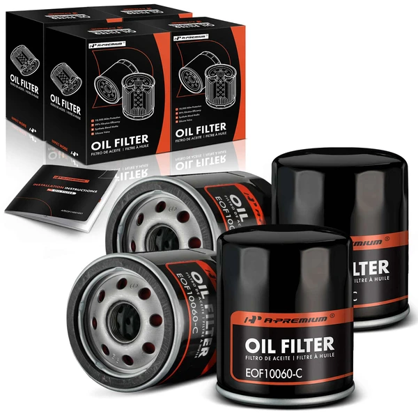 4 Pcs Engine Oil Filter for 2008-2012 Jeep Liberty