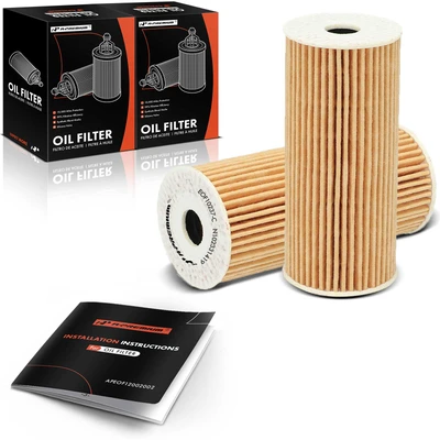 2 Pcs Engine Oil Filter