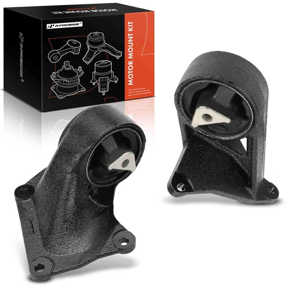 2-Pc Motor Mount, Front, A-Premium APEM992