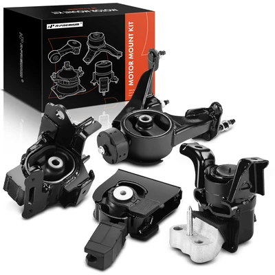 4 Pcs Engine Motor & Transmission Mount