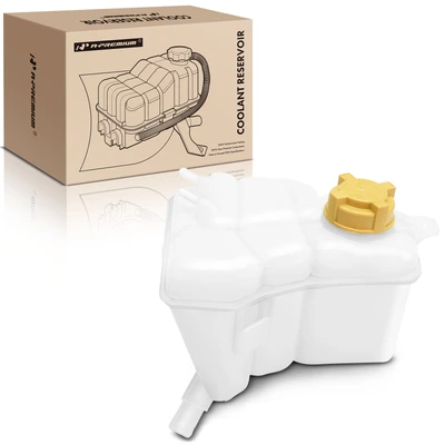 Engine Coolant Reservoir Tank with Cap