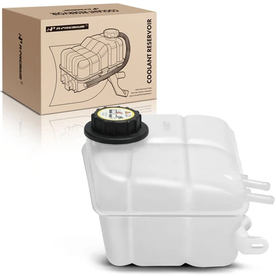 Engine Coolant Reservoir Tank with Cap