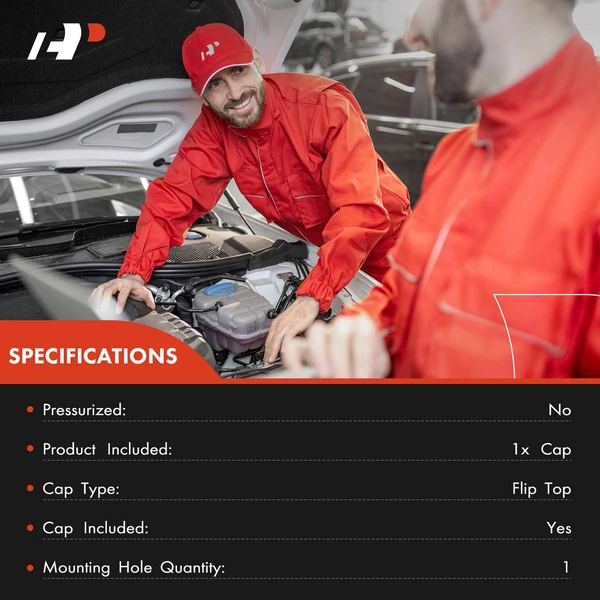 Engine Coolant Reservoir Tank with Cap for Toyota Highlander 2004-2007