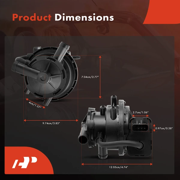 Fuel Vapor Leak Detection Pump for Jeep Grand Cherokee Dodge Ram 1500 2500 3500