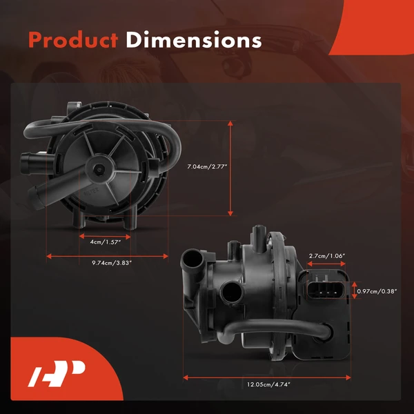 Fuel Vapor Leak Detection Pump for Dodge Intrepid Chrysler 300M Concorde LHS