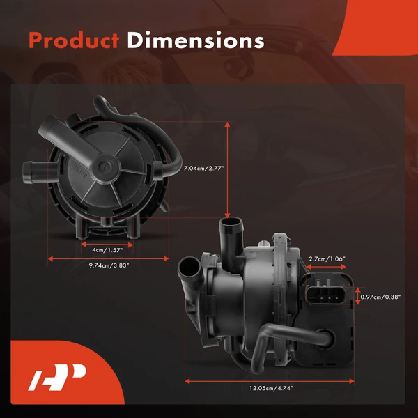 Fuel Vapor Leak Detection Pump for Chrysler Sebring 98-02 Dodge Stratus Plymouth