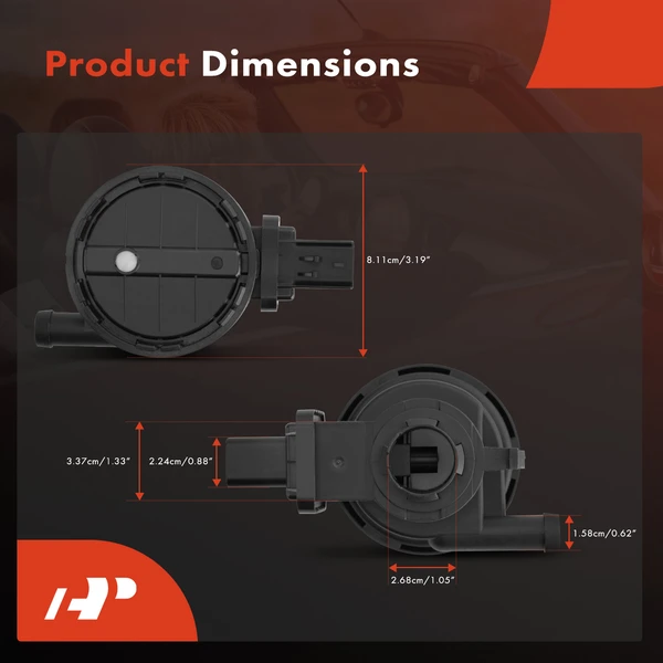 Fuel Vapor Leak Detection Pump for Dodge Ram 1500 Ram 2500 Jeep Grand Cherokee
