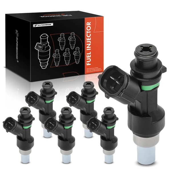 2006-2008 Suzuki Grand Vitara 6-Pc Fuel Injector 2-Blade Terminal A-Premium APFI449