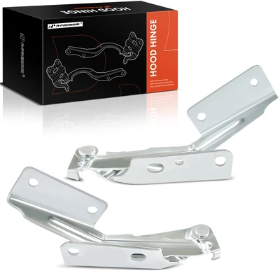 2 Pcs Front Driver & Passenger Hood Hinge
