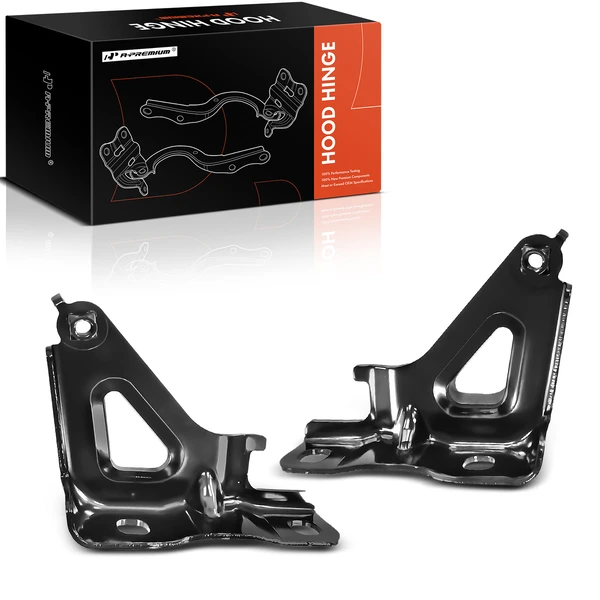 2 Pcs Front Driver & Passenger Hood Hinge for Chevrolet Traverse 2009-2017