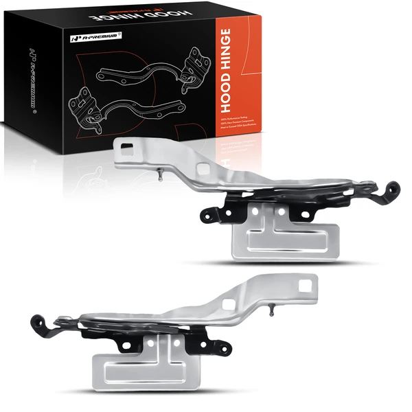 2 Pcs Front Driver & Passenger Hood Hinge for 2018-2023 Lincoln Navigator