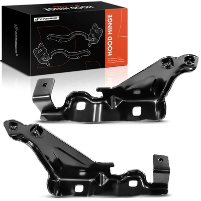 2 Pcs Front Driver & Passenger Lower Hood Hinge