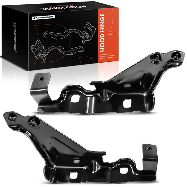 2 Pcs Front Driver & Passenger Lower Hood Hinge for 2013-2016 GMC Acadia