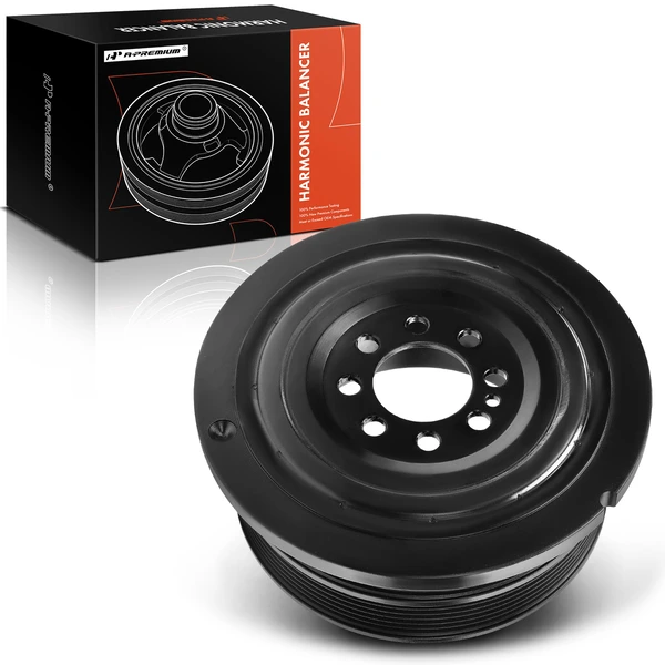 Engine Harmonic Balancer for BMW 545I 550I 06-10 650I 745I 750I 750LI X5 04-06