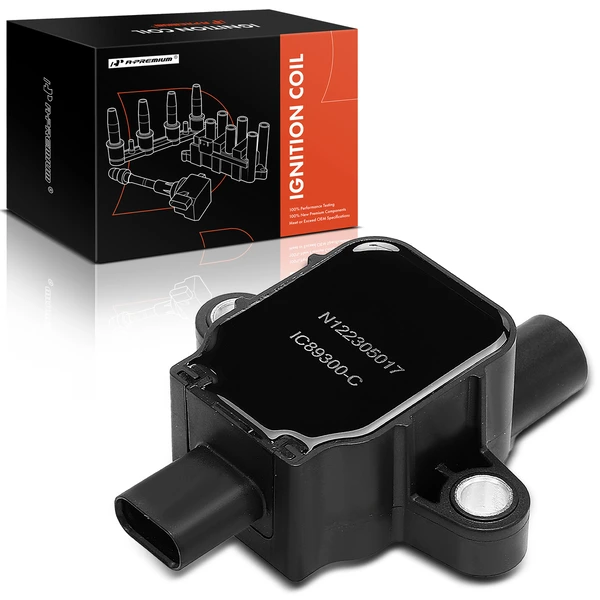 2020-2022 Ford F-350 Super Duty One Set-Pc Ignition Coil 2-Blade Terminal Oval A-Premium APIC0937