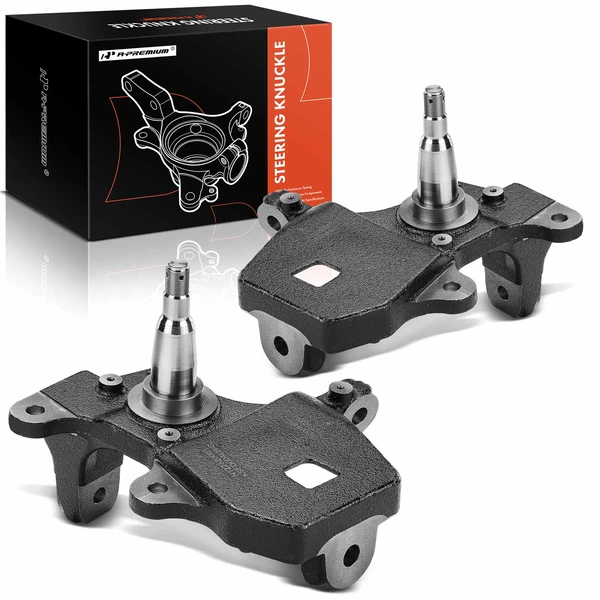 2 Pcs 2 Inch Front Drop Spindles for 2004 Ford F-150 Heritage