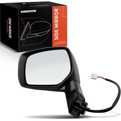 Driver Smooth Black Power Heated Mirror Assembly