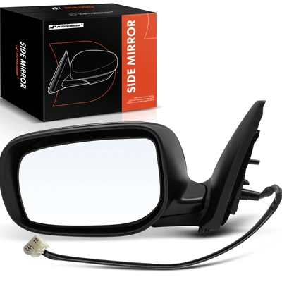 Driver Black Manual Folding Mirror Assembly