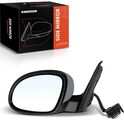 Driver Gray & Black Power Heated Mirror Assembly